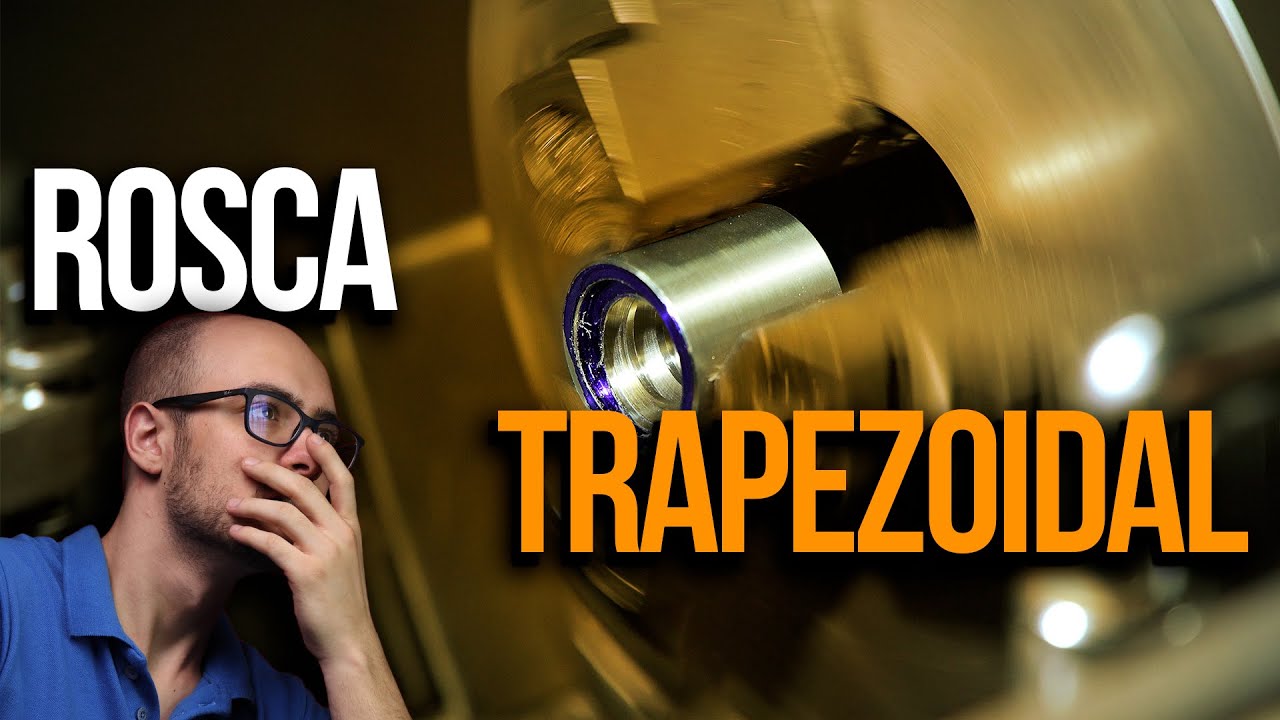 ROSCA TRAPEZOIDAL - Bucha de bronze, Como calcular rosca trapezoidal