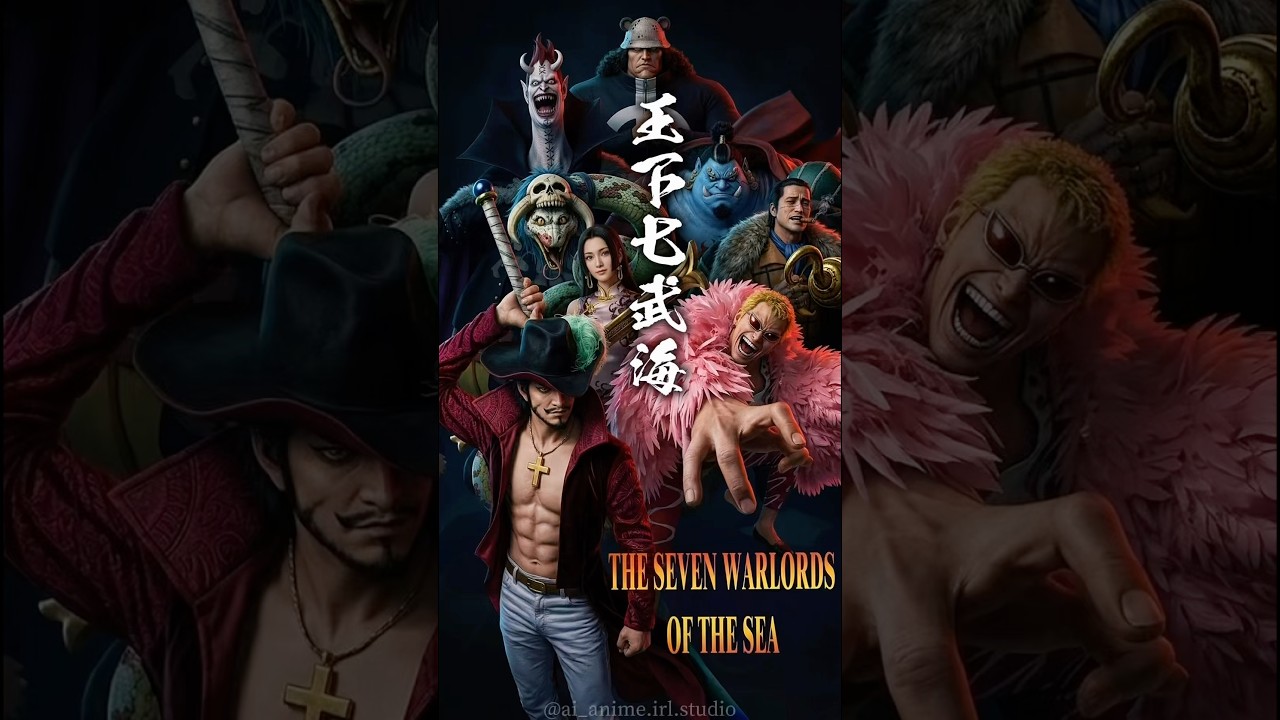 王下七武海 #anime #onepiece #ワンピース #ai