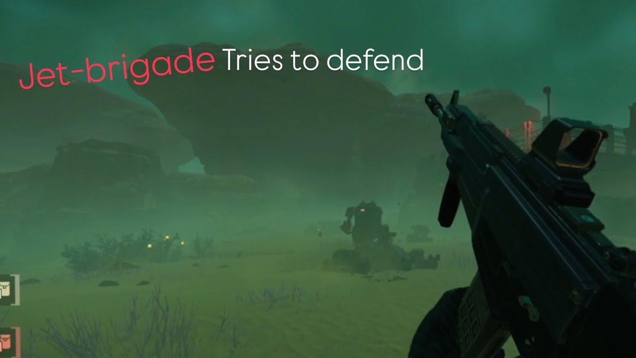 HELLDIVERS 2-Jet brigade defends Chort bay (no comms)
