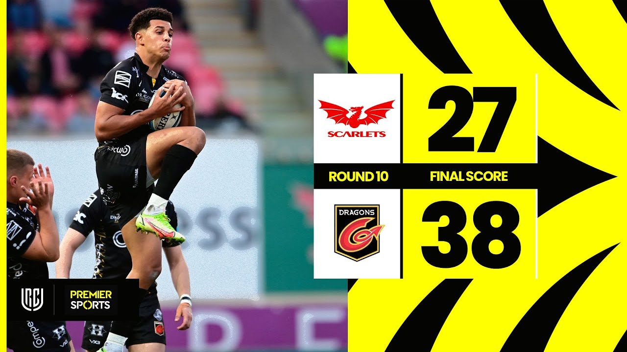 Scarlets vs Dragons - Highlights from URC