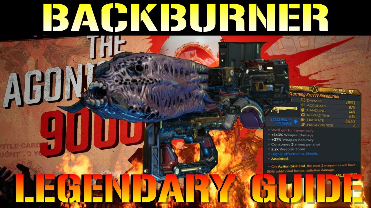 Borderlands 3: BACKBURNER! Режим &laquo;Хаос&raquo; 6+ | Гайд по легендарному оружию и (место выпадения)