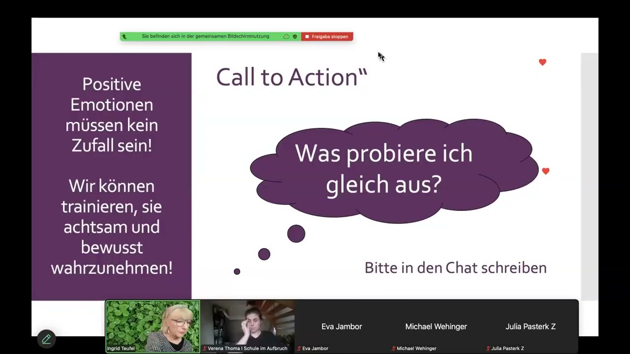 PERMAnent aufblühen - geht das? Teil 2 / Schule im Aufbruch - Webinar