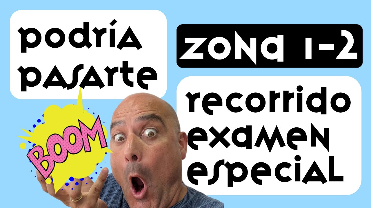 😱EN QUINTA Y PENDIENTES OMG😱RECORRIDO de examen práctico desde ZONA 1 a ZONA 2 Pedralbes #examen