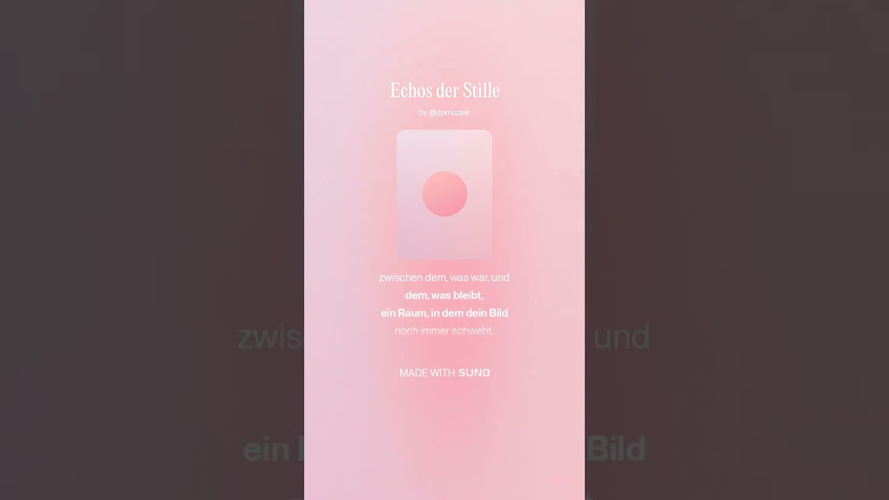 Echos der Stille