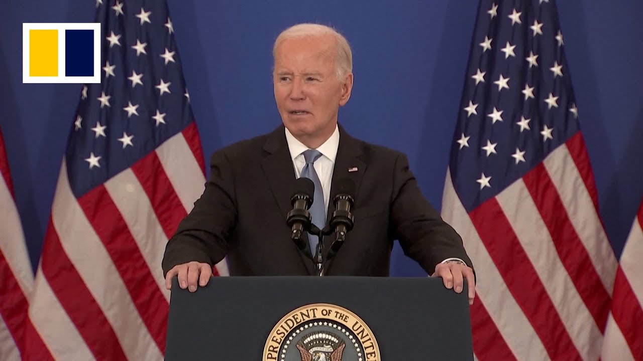 China &lsquo;will never surpass us&rsquo;, Biden says in farewell message
