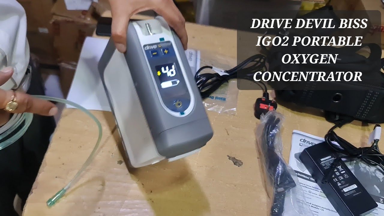 DRIVE DEVIL BISS IGO2 PORTABLE OXYGEN CONCENTRATOR (POC) CONTACT: 93101 81315, 93500 81315