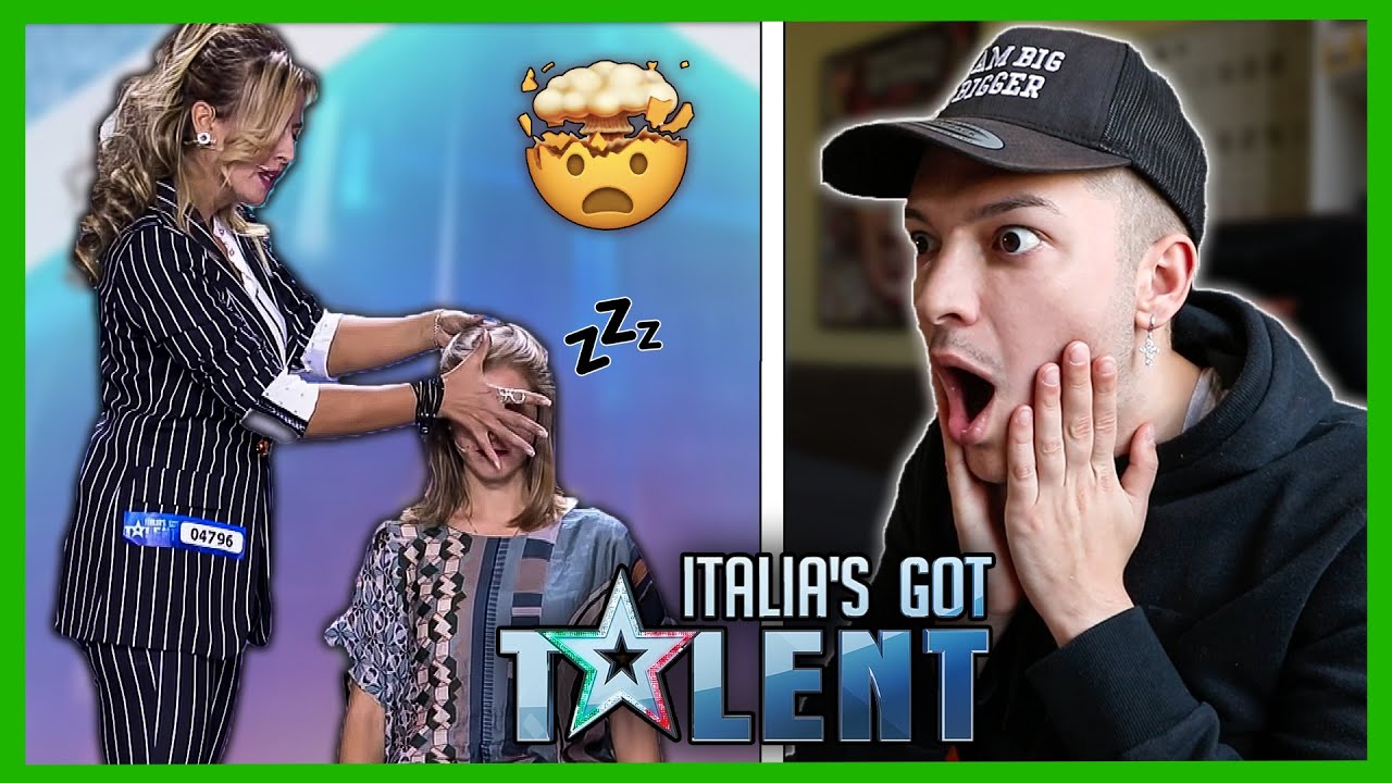 REAZIONE alla maga MENTALISTA di Italia&rsquo;s Got Talent *impressionante*