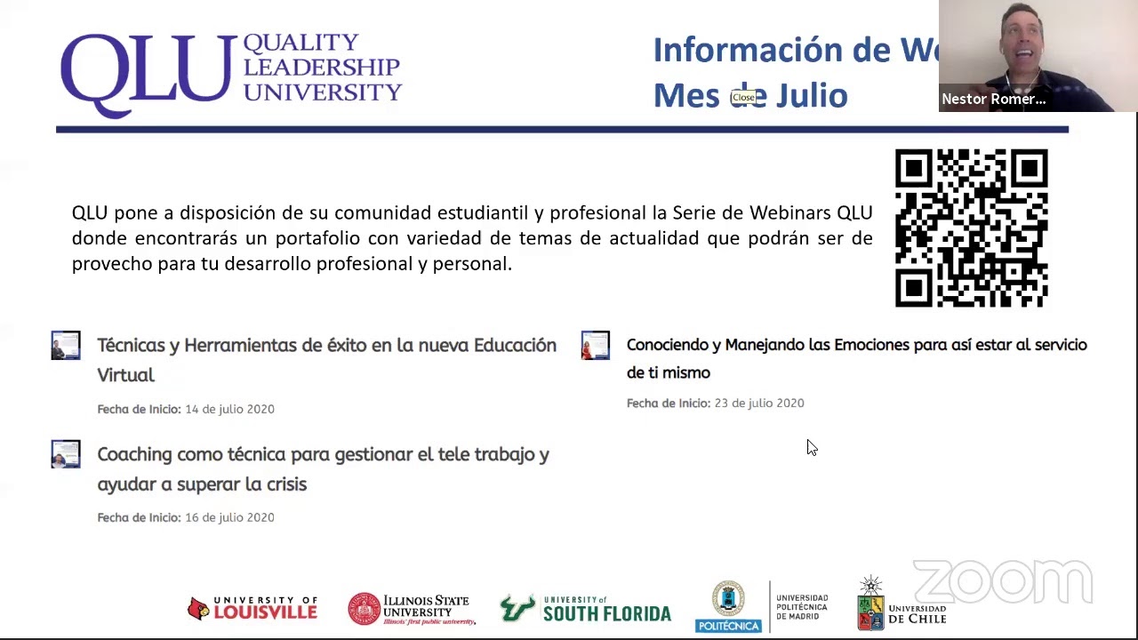Webinar: Técnicas y Herramientas de éxito en Educación Virtual