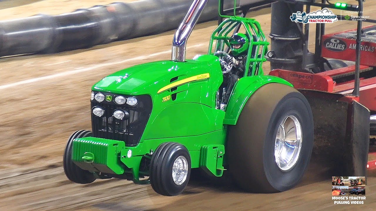 Tractor Pulling 2025: Pro Stock Tractor Finals. Louisville, KY. NFMS Championship Pull. Sat Night