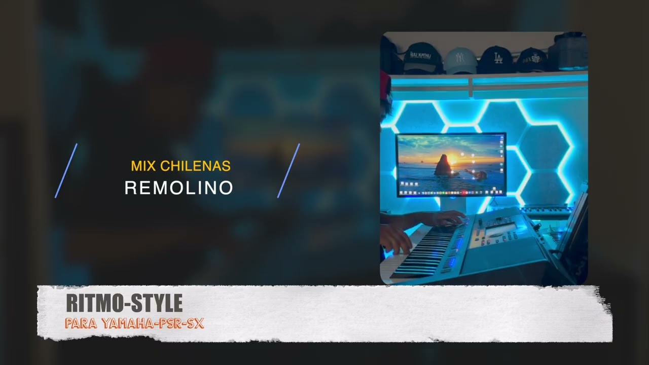 Ritmo Para Yamaha - Remolino - Mix Chilenas