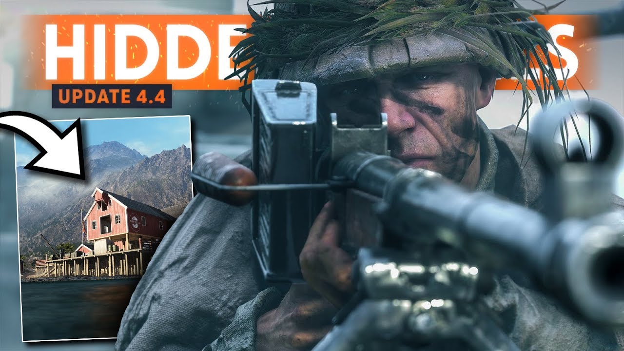 HIDDEN DETAILS & New Features 👍 Battlefield 5 Update 4.4