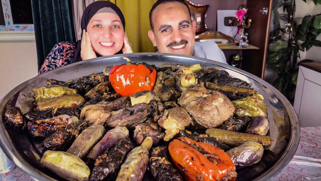 تحدى الدولمه 🥘العراقيه مع لحم الغنم 🍖🥩