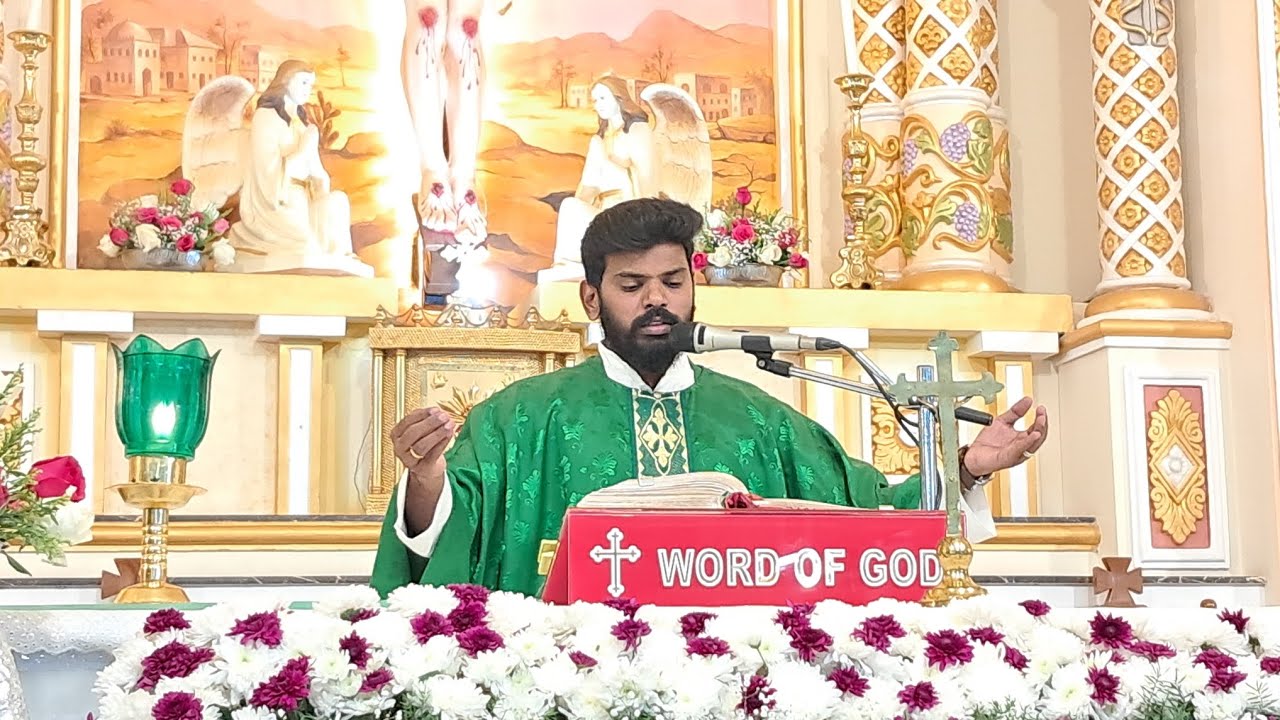 12.01.2026 || திங்கள்கிழமை || திருப்பலி || Fr.Anto Jenish || Idhaya Thagam 