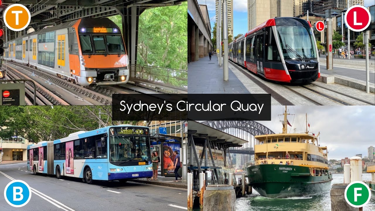 Sydney Trains Vlog 1700: Sydneys Circular Quay