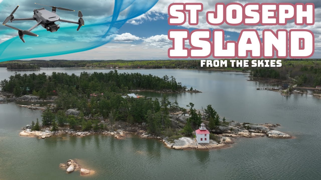 Beautiful St. Joseph Island (cinematic drone video)