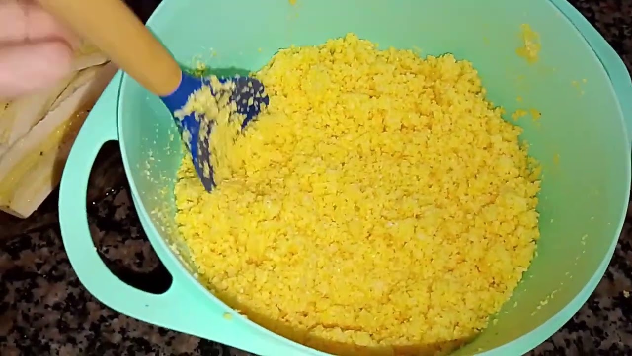 Cuscuz Recheado 😋 Banana / queijo e manteiga 