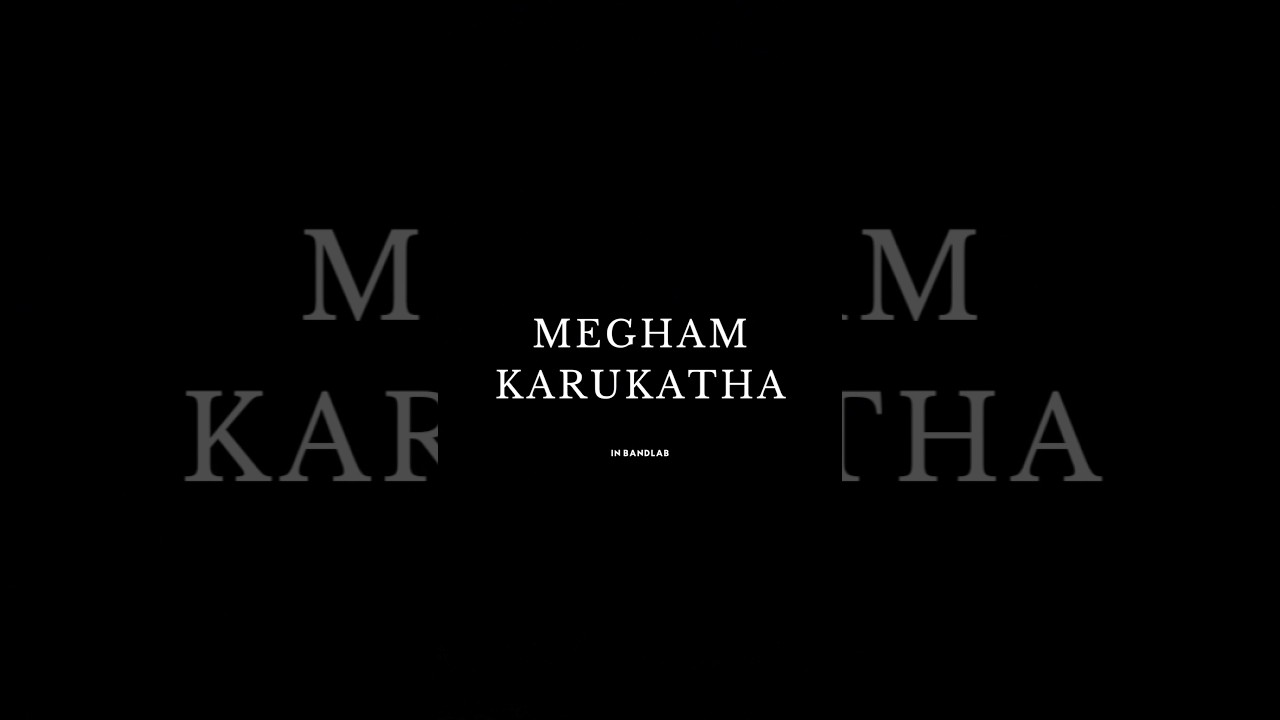 Megham Karukatha in bandab #bandlab #cover #music #tamilmusic #song #ilayaraja #thaikelavi #dhanush