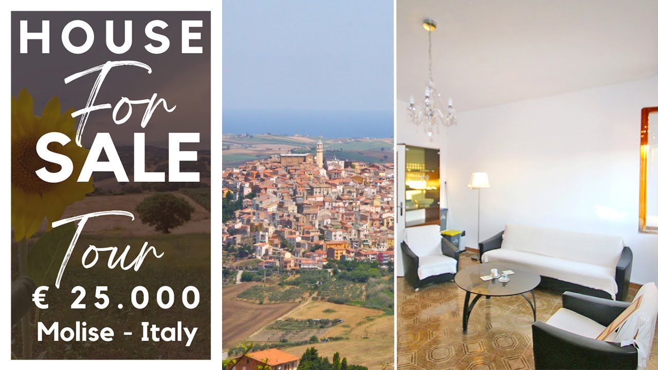 BE QUICK! Italian Property for Sale under € 25.000 in Molise - Montenero di Bisaccia | Virtual Tour