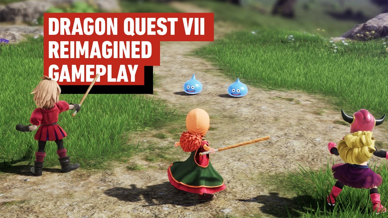 DRAGON QUEST VII Reimagined - 15 Minutes of 4K PS5 Pro Gameplay