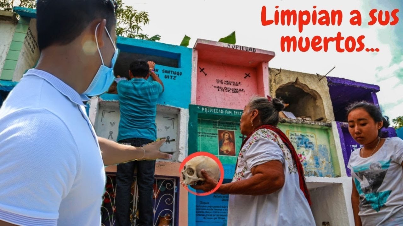 La misteriosa tradicion del CEMENTERIO DE POMUCH, CAMPECHE - Dia de muertos en México