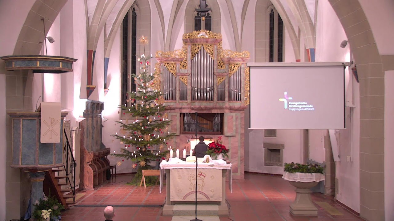 Gottesdienst in Kuppingen mit Abendmahl an Silvester