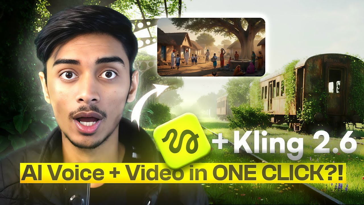 AI Voice + Video In One Click Instantly Using Higgsfield Kling 2 | One-Click Full Workflow
