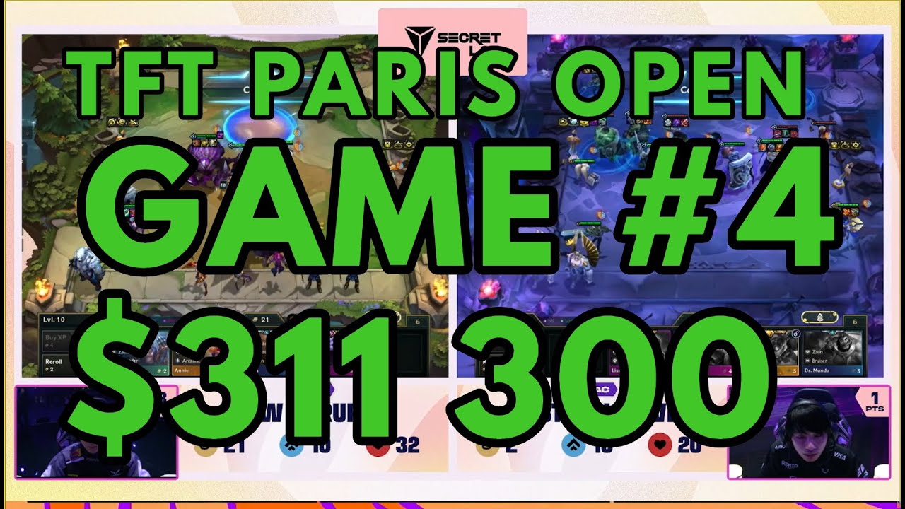 TFT Paris Open Grand Finals game 4 set 16 2025