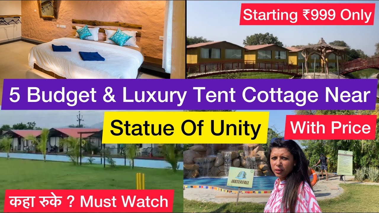 Statue Of Unity | Best Place To Stay Near Statue Of Unity Starting ₹999 | Budget Stay At SOU