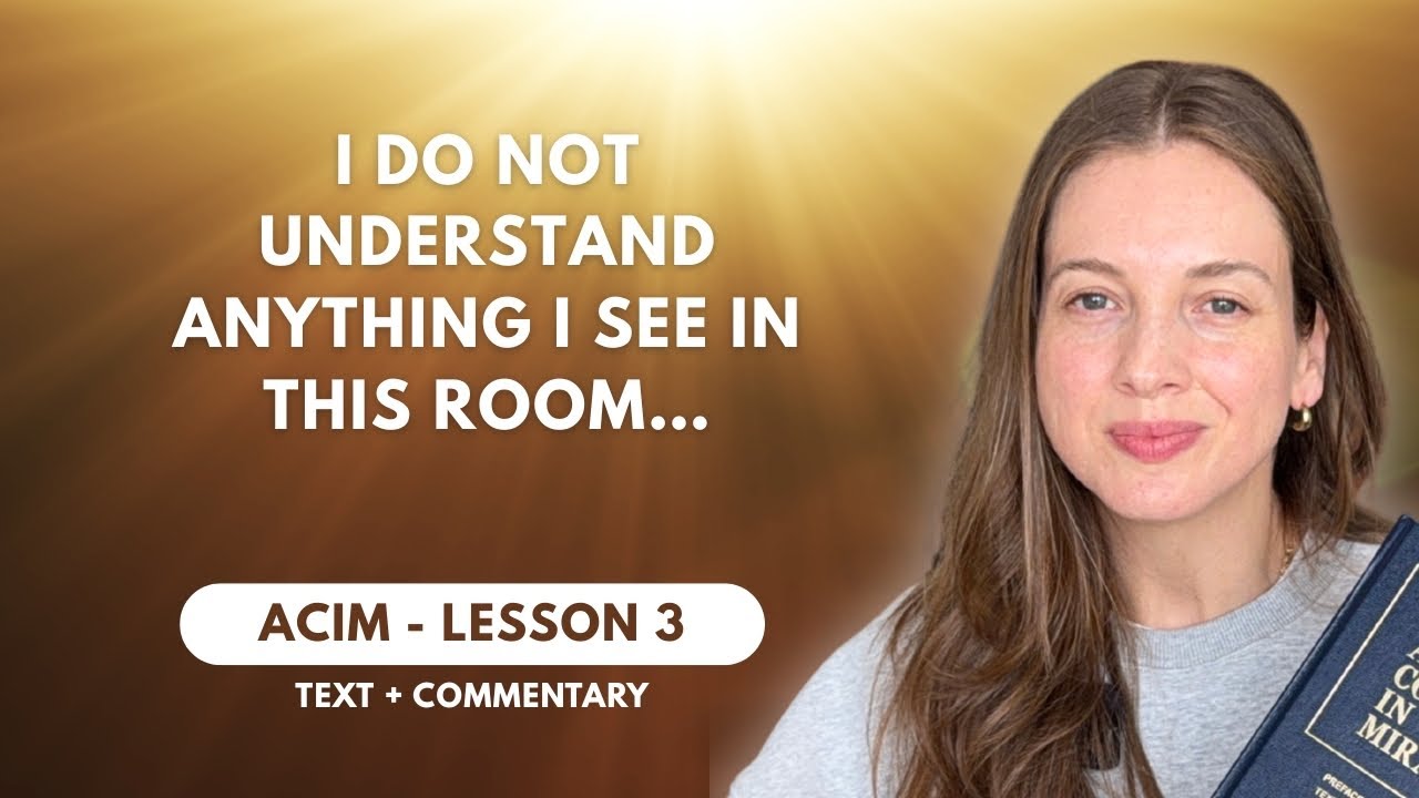 Clear the MIND  | ACIM Lesson 3 🤍