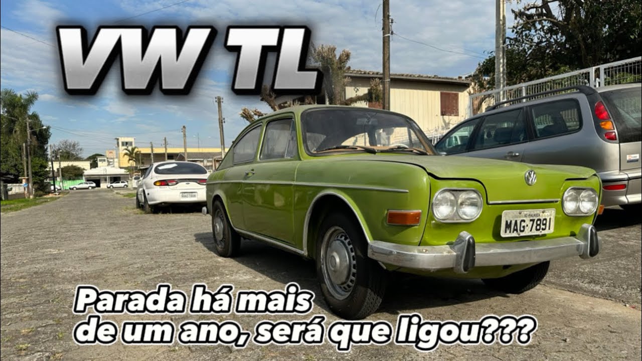 VW TL 1600, um fastback com modelo produzido só no Brasil
