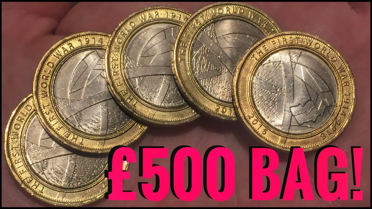Are the World War One Commemorative &pound;2 Coins Worth Keeping? - Rare &pound;2 Coin Hunt - #66