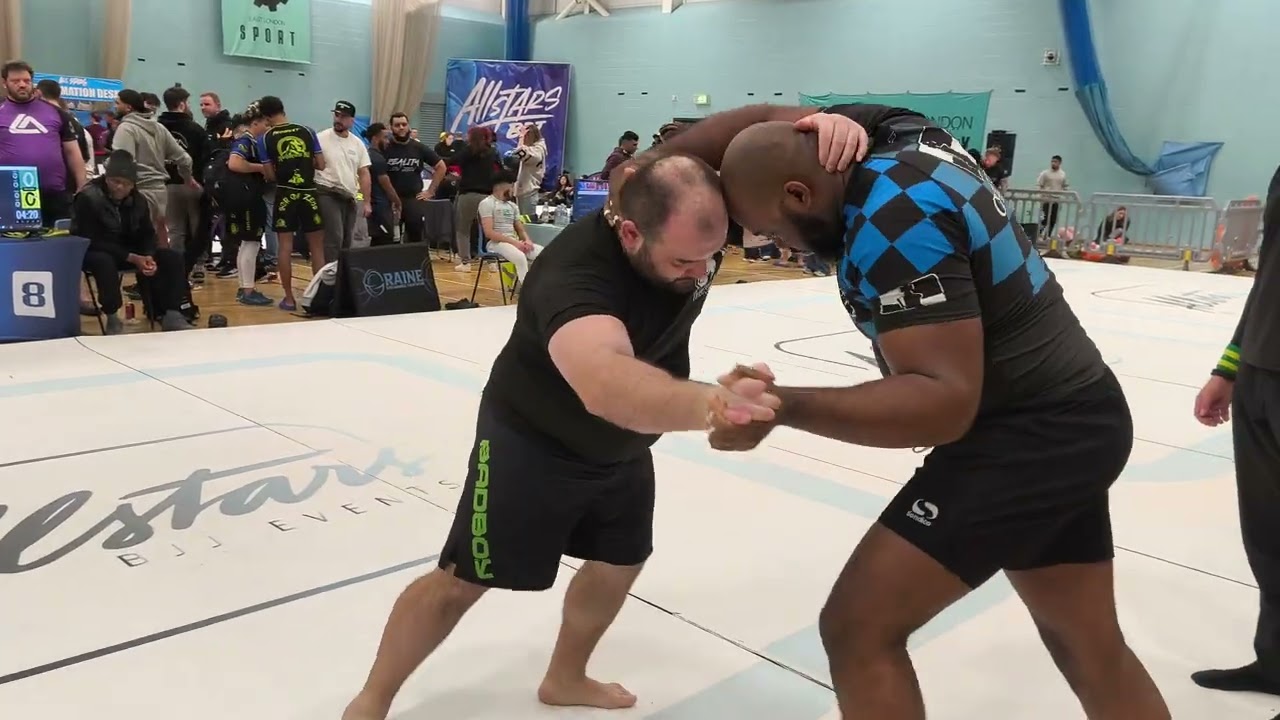 Paul Uwegba Vs Claudiu Crisu, All Star BJJ London Semis 