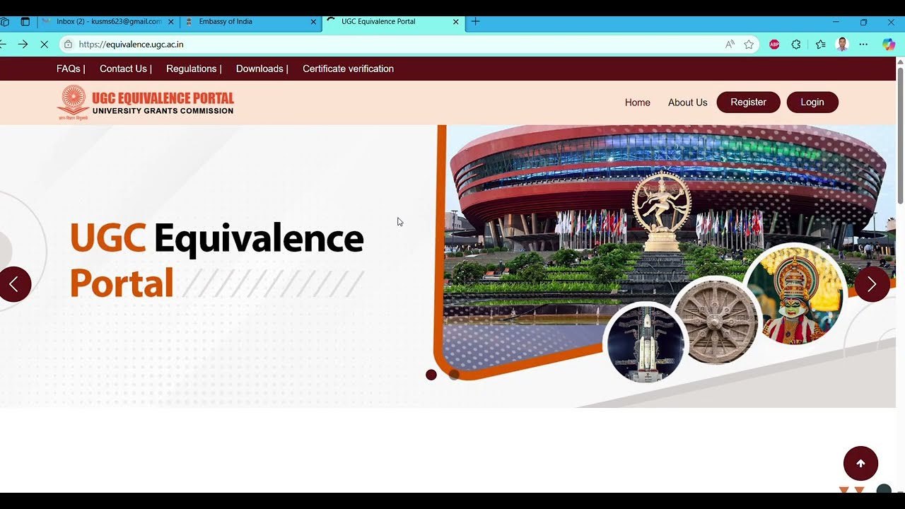 How to Apply for UGC equivalence Certificate for Indian Embassy Self Financing Scheme | UGC | AIU