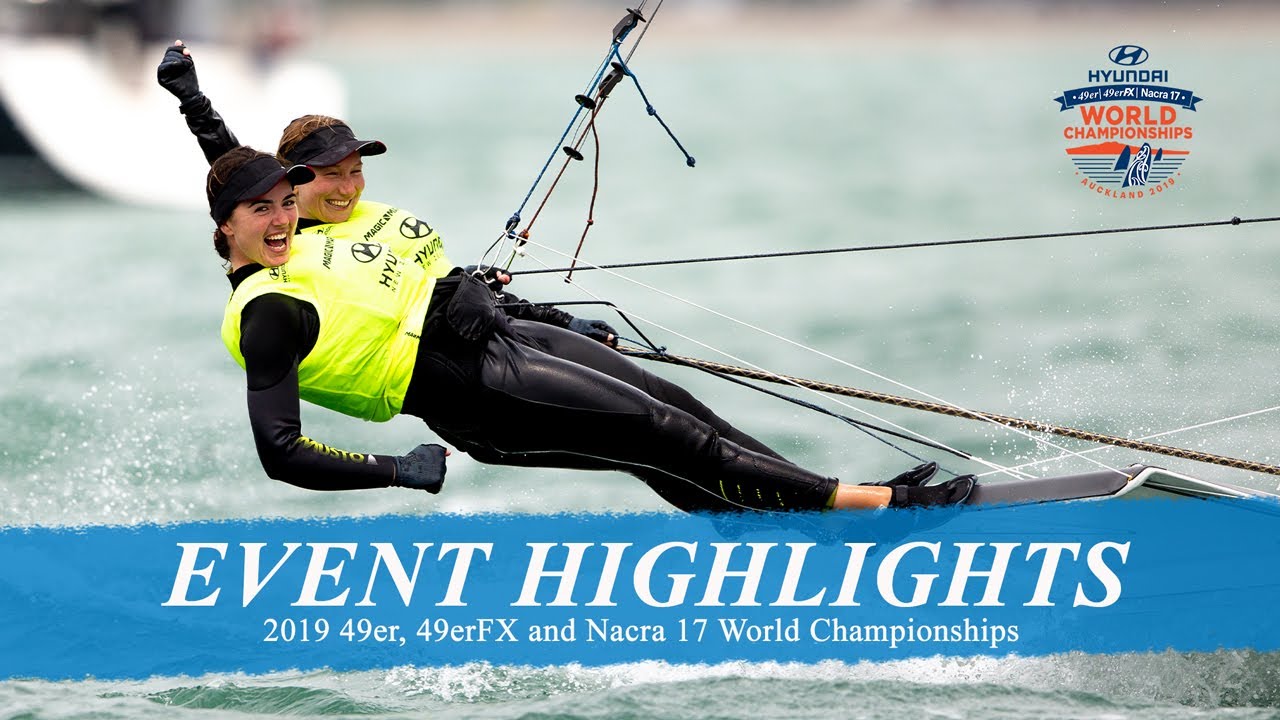 2019 49er / 49erFX World Championships - Final Event Highlights - Sky Sport