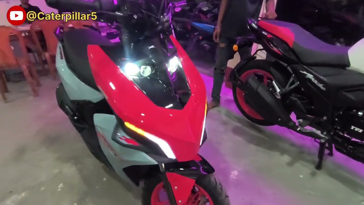 TVS Ntorq 150 (2025). Better than Yamaha Aerox 155 ?