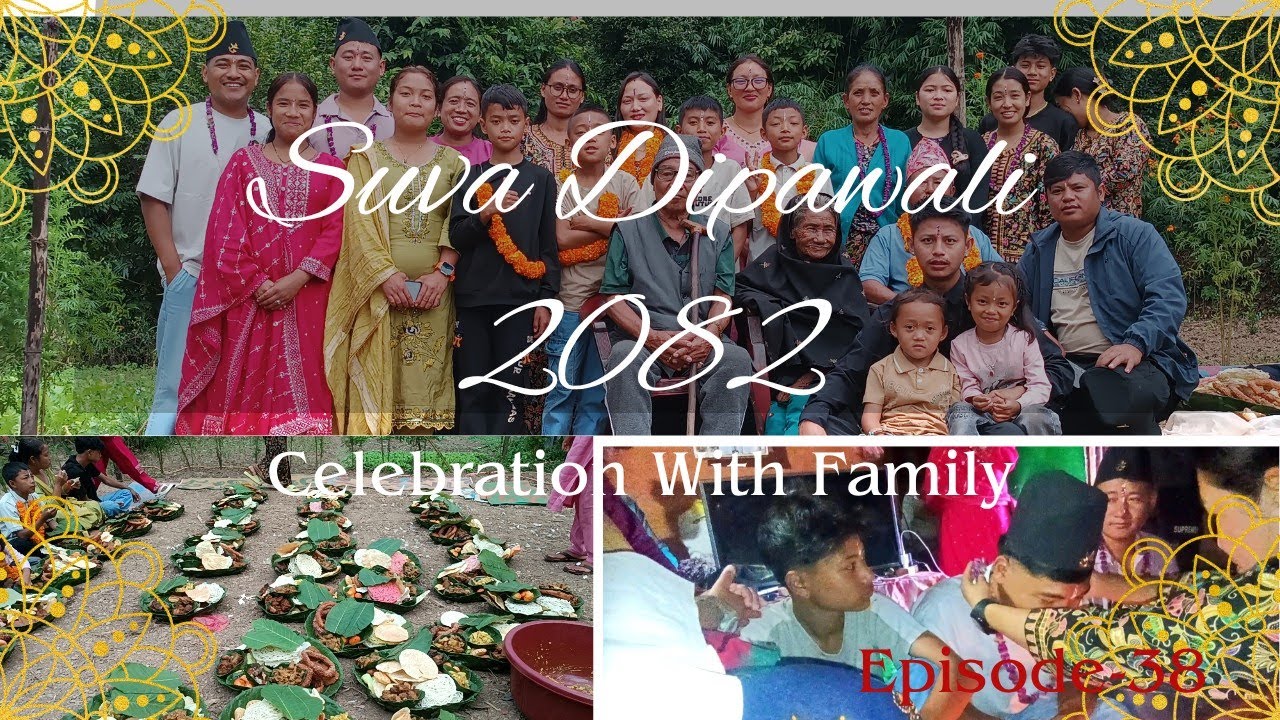 🪔🕯️SUVA DIPAWALI 2082, CELEBRATION WITH FAMILY😊🤗 