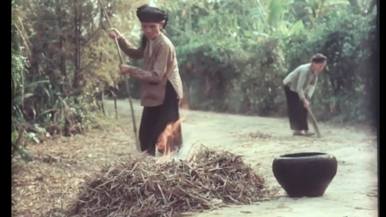 Phong cảnh l&agrave;ng qu&ecirc; Bắc Bộ Việt Nam xưa.Phần 5.