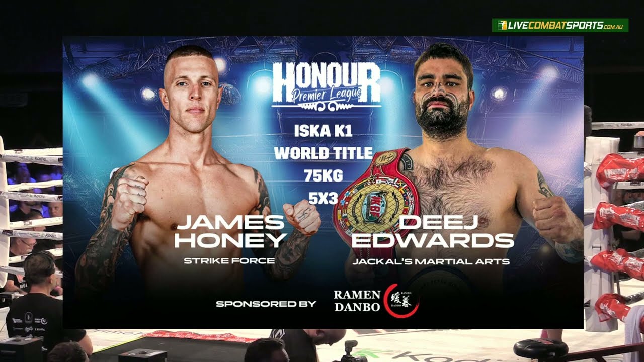 MAIN CARD - F18 - Deej Edwards vs James Honey