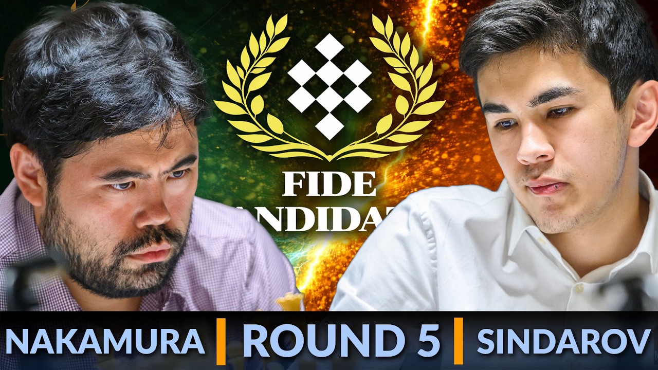 Hikaru Nakamura vs Javokhir Sindarov | Candidates 2026 Round 5
