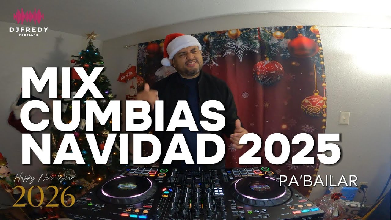 MIX CUMBIAS NAVIDAD 2025 DJ FREDY - CUMBIAS SALVADOREÑAS PA, BAILAR - ANICETO MOLINA Y MAS.