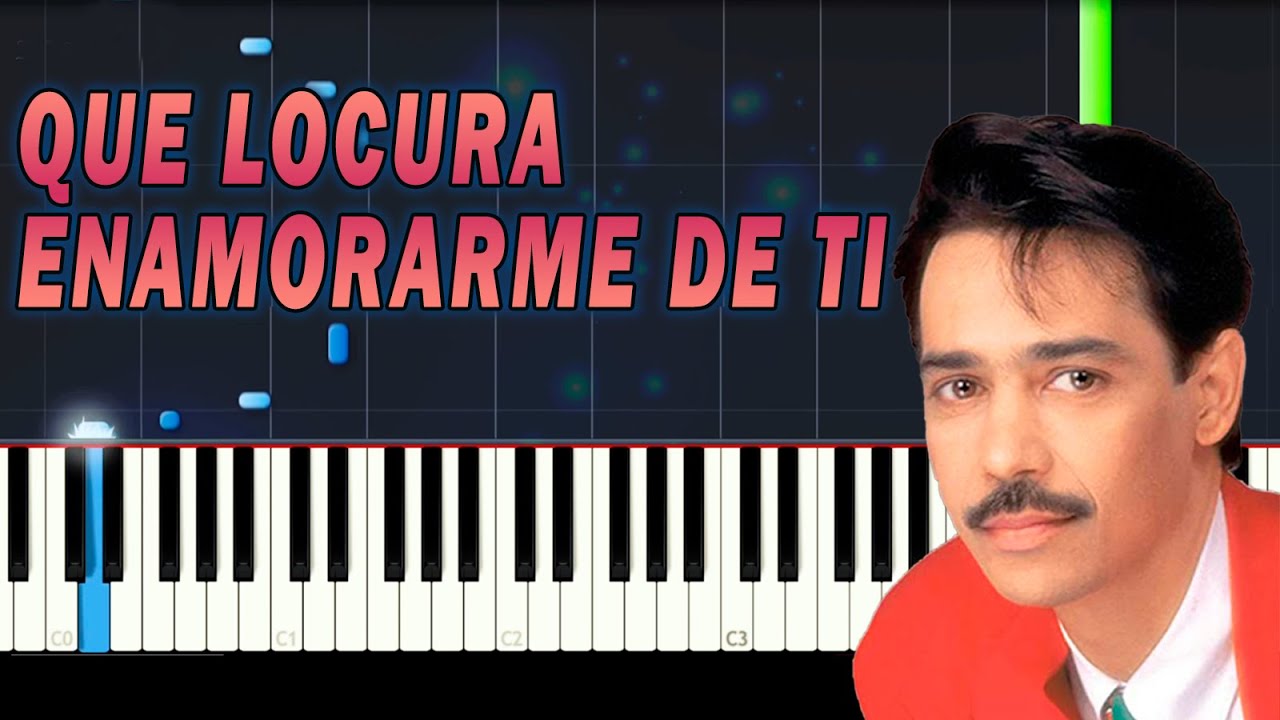 Eddie Santiago / Que Locura Enamorarme De Ti / Piano Tutorial
