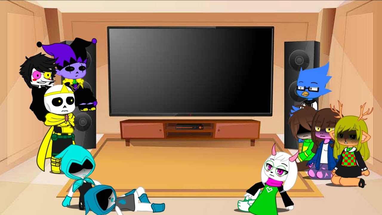 Deltarune reacts to Underverse Part 1