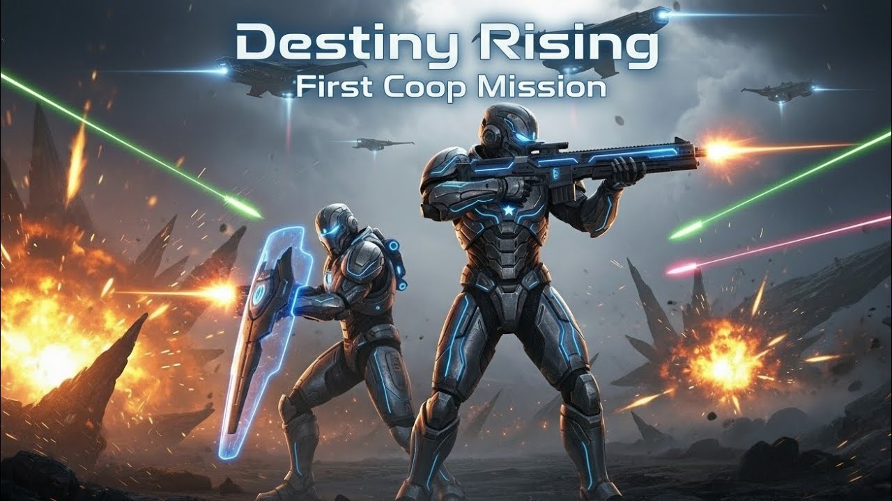 Destiny : Rising - First Coop Mission 