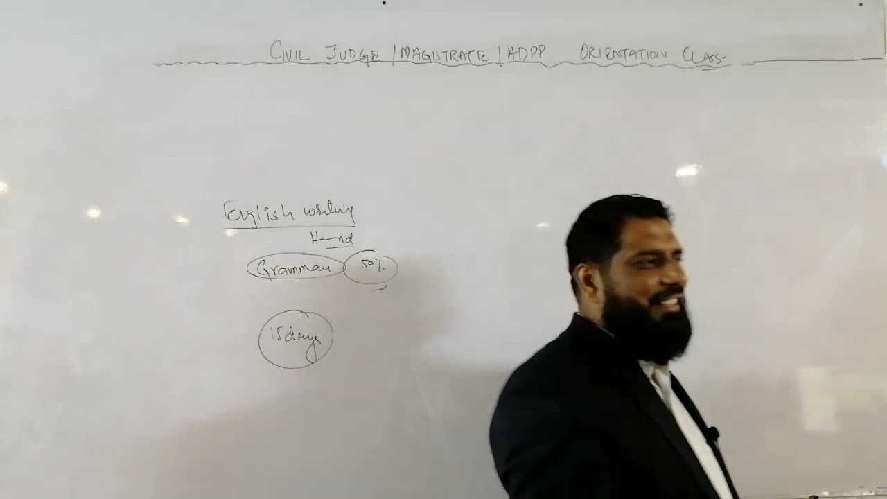 CJ/ASJ/ADPP, ORIENTATION CLASS, BY SIR UMAR