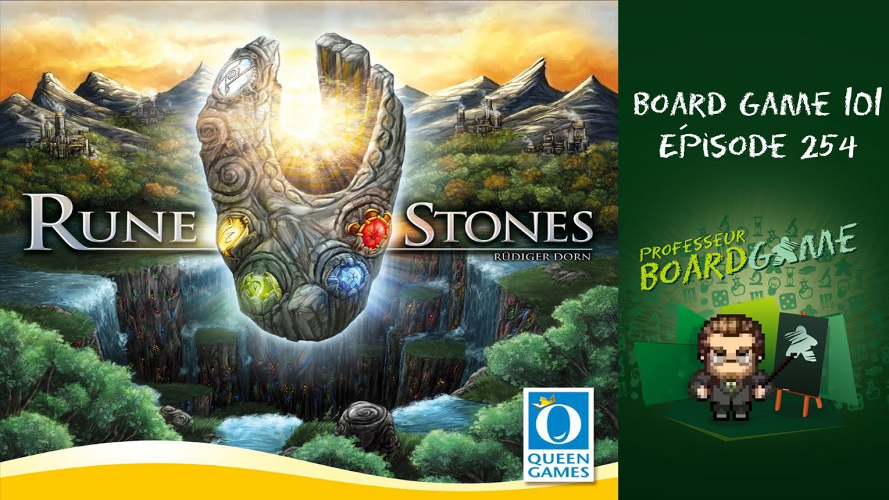 Board Game 101 (EP254) Rune Stones - Règles et critique