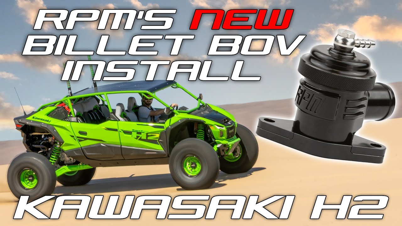 Установка и звуковой тест выпускного клапана Kawasaki Teryx H2
