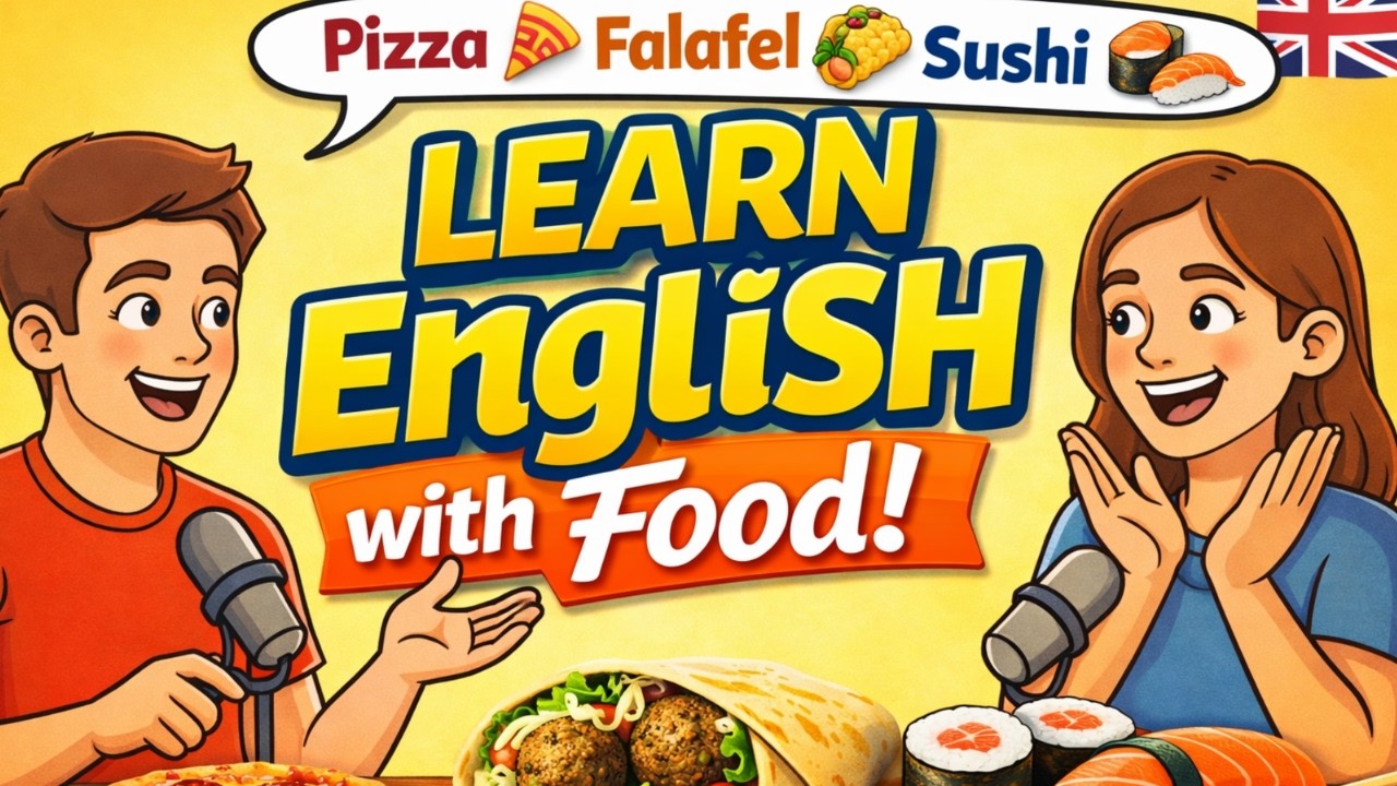 Learn English with Food: Conversation Practice for Beginners