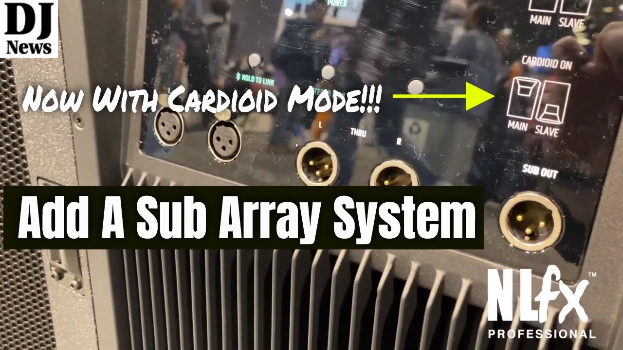 Add More Subs and Cardioid Setting On LD Systems Maui 44 G2 Array System with Katie from #NLFXPro
