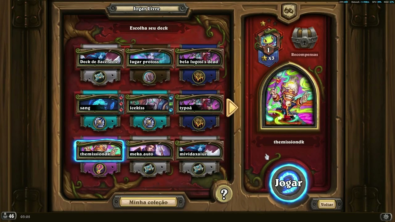Hearthstone 03 01 2026 GAMEPLAY