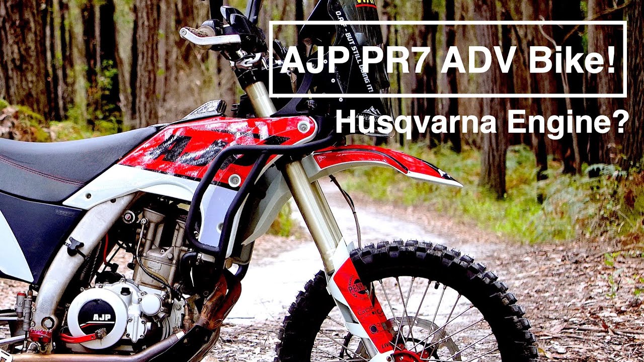 AJP PR7 ADV Bike! - Husky Engine? Engine History| Original Designer | Bike Models